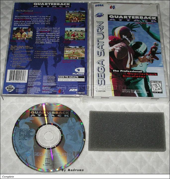 Sega Saturn Game - Quarterback Attack (United States of America) [T-16213H] - Picture #1