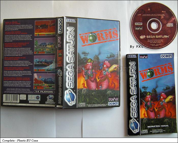 Sega Saturn Game - Worms (Europe) [T-16403H-50] - Picture #2