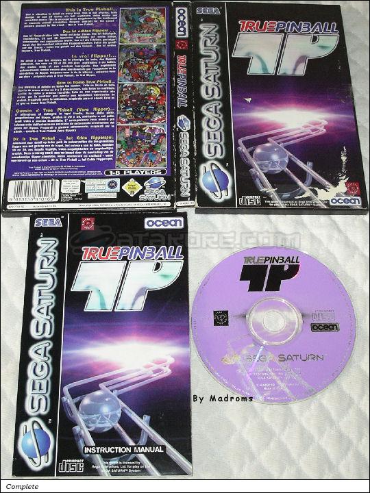 Sega Saturn Game - True Pinball (Europe) [T-16406H-50] - Picture #1