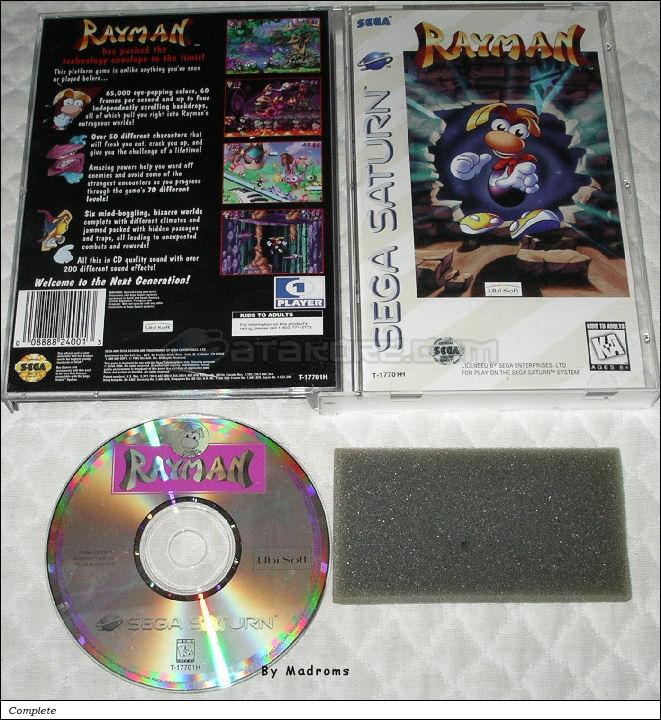 Sega Saturn Game - Rayman (United States of America) [T-17701H] - Picture #1