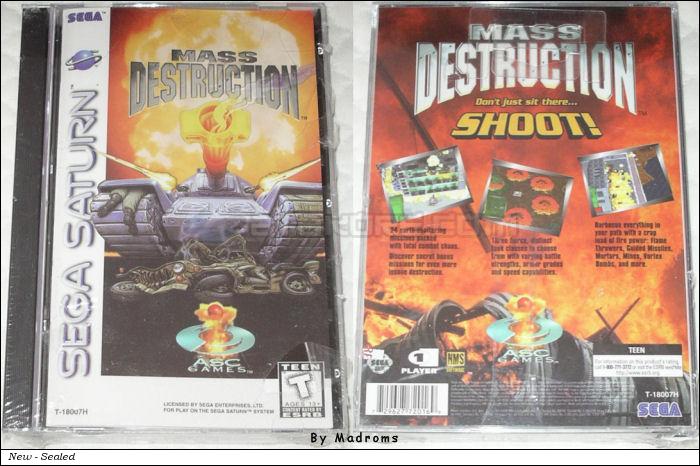 Sega Saturn Game - Mass Destruction (United States of America) [T-18007H] - Picture #1