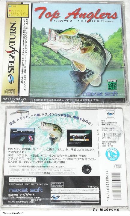 Sega Saturn Game - Top Anglers ~Super Fishing Big Fight 2~ (Japan) [T-18705G] - トップアングラーズ　～スーパーフィッシング　ビッグファイト２～ - Picture #1