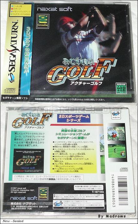 Sega Saturn Game - Actua Golf (Japan) [T-18710G] - アクチャーゴルフ - Picture #1