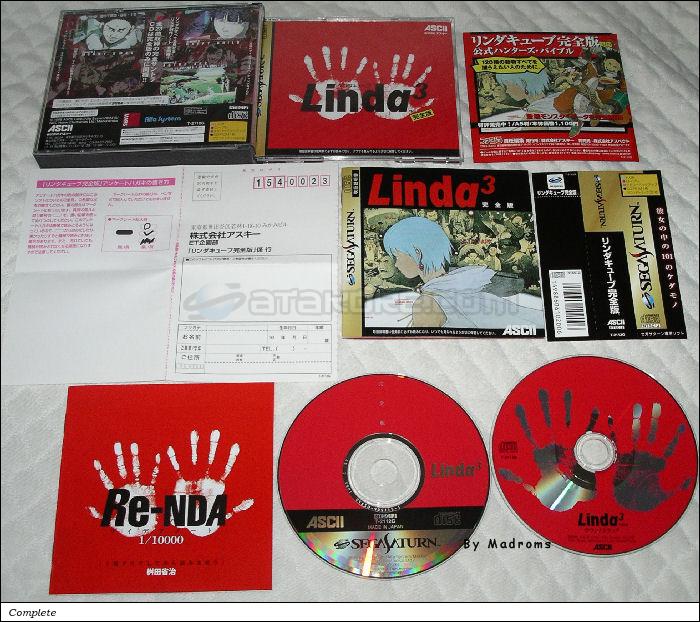 Sega Saturn Game - Linda³ Kanzenban (Japan) [T-2112G] - リンダキューブ　完全版 - Picture #1