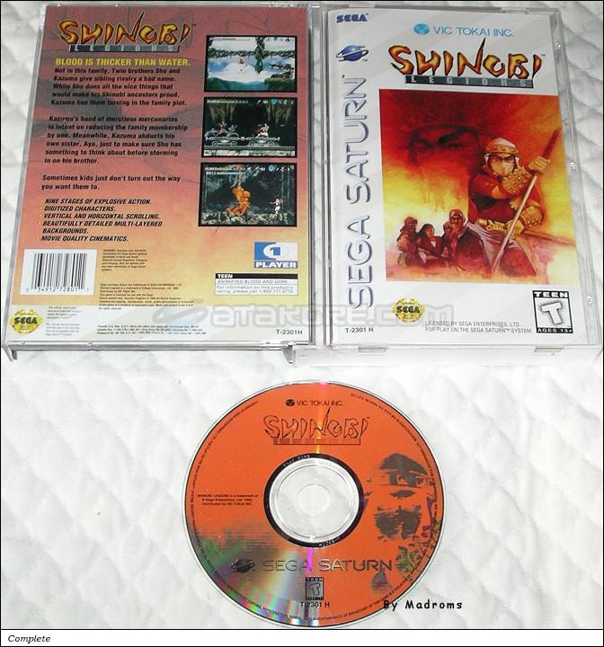 Sega Saturn Game - Shinobi Legions (United States of America) [T-2301H] - Picture #1