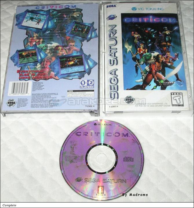 Sega Saturn Game - Criticom (United States of America) [T-2302 H] - Picture #1