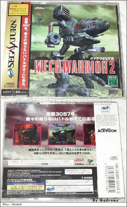 Sega Saturn Game - MechWarrior 2 (Japan) [T-23406G] - メックウォリア２ - Picture #1