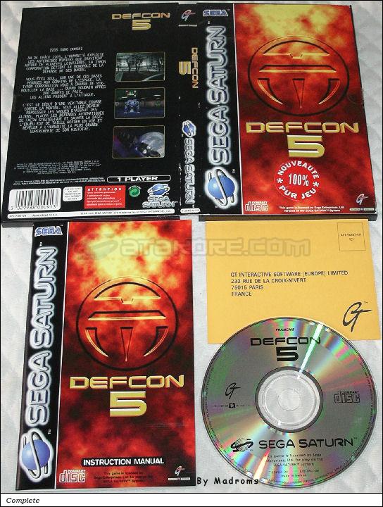 Sega Saturn Game - Defcon 5 (Europe - France) [T-25401H-09] - Picture #1