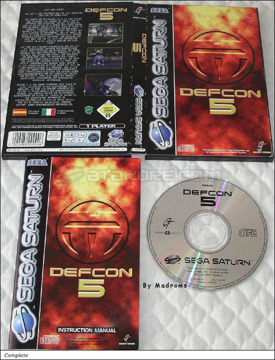 Sega Saturn Game - Defcon 5 (Europe) [T-25401H-50] - Picture #1