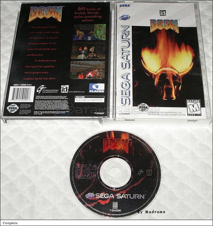 Sega Saturn Game - Doom (United States of America) [T-25405H] - Picture #1