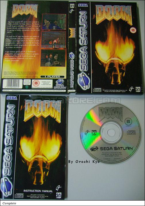 Sega Saturn Game - Doom (Europe - Italy / Spain) [T-25406H-51] - Picture #1