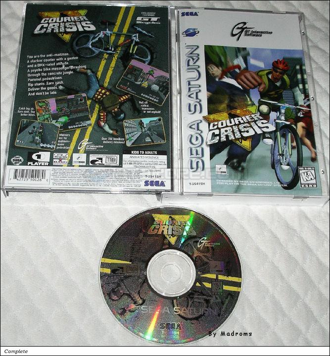 Sega Saturn Game - Courier Crisis (United States of America) [T-25415H] - Picture #1