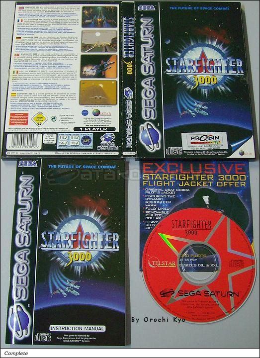 Sega Saturn Game - StarFighter 3000 (Europe) [T-29701H-50] - Picture #1