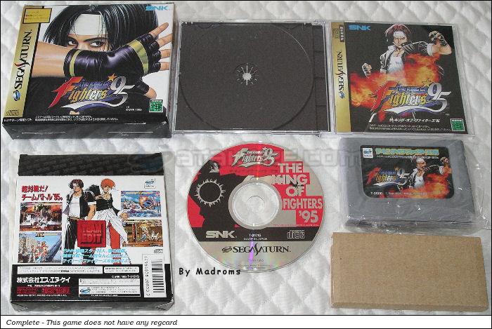 Sega Saturn Game - The King of Fighters '95 (Japan) [T-3101G] - ザ・キング・オブ・ファイターズ’９５ - Picture #1