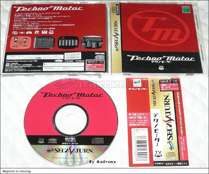 Sega Saturn Game - Techno Motor (Japan) [T-37601G] - テクノモーター - Picture #1