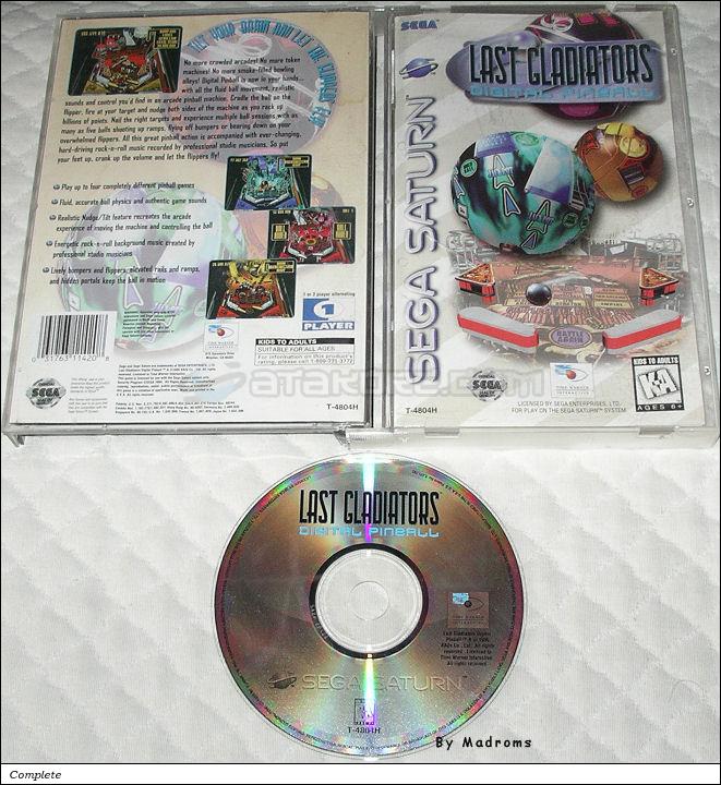 Sega Saturn Game - Last Gladiators - Digital Pinball (United States of America) [T-4804H] - Picture #1