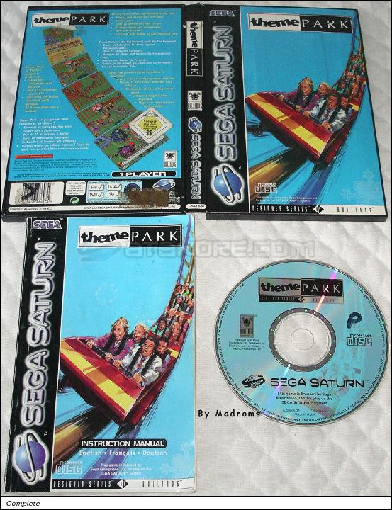 Sega Saturn Game - Theme Park (Europe) [T-5001H-50] - Picture #1