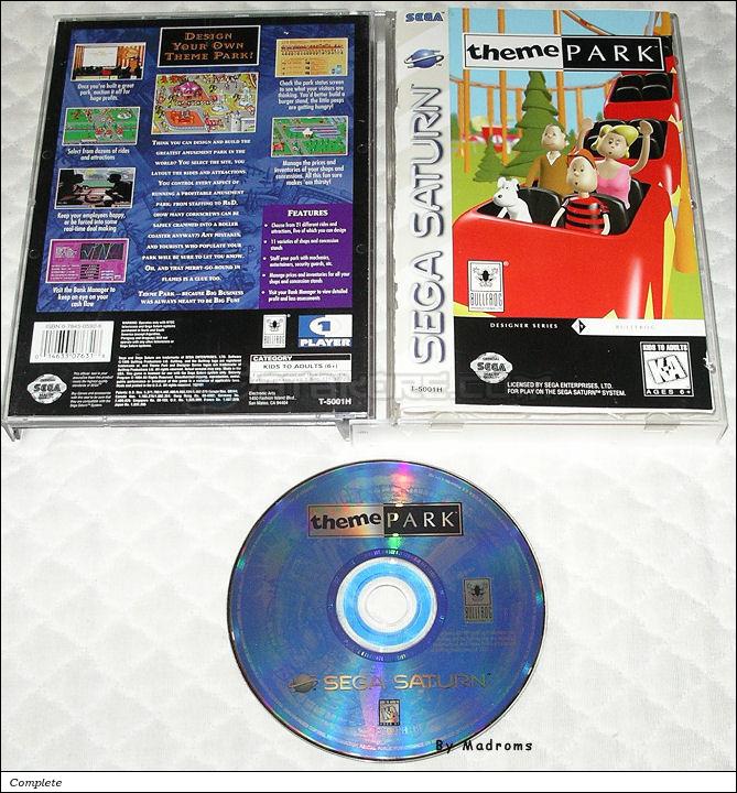 Sega Saturn Game - Theme Park (United States of America) [T-5001H] - Picture #1