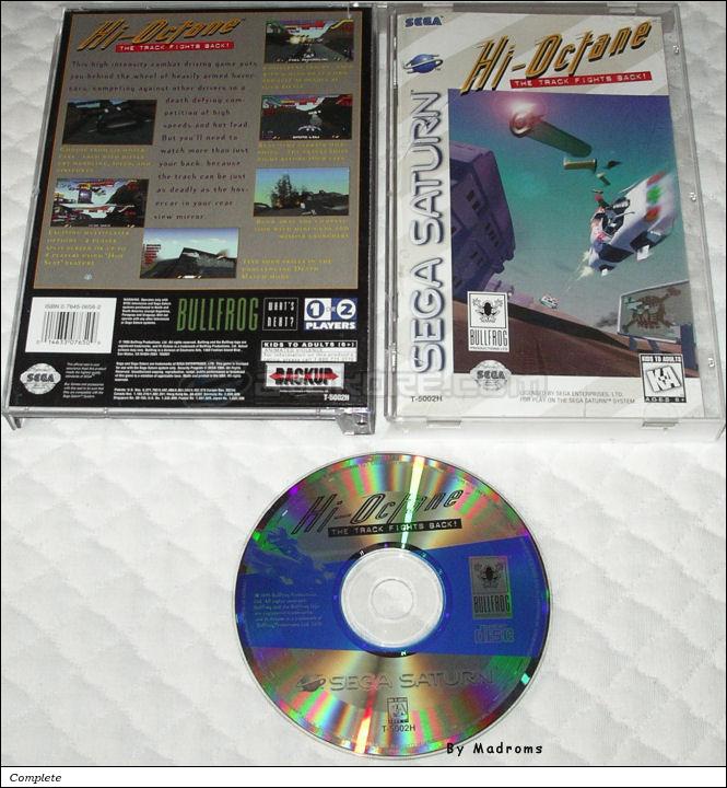 Sega Saturn Game - Hi-Octane - The Track Fights Back! (United States of America) [T-5002H] - Picture #1