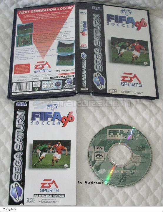 Sega Saturn Game - FIFA Soccer 96 (Europe) [T-5003H-50] - Picture #1
