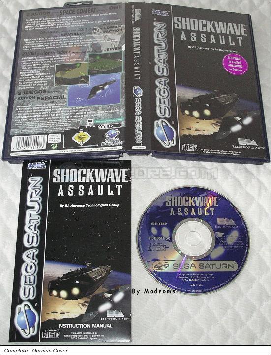 Sega Saturn Game - Shockwave Assault (Europe) [T-5005H-50] - Picture #1
