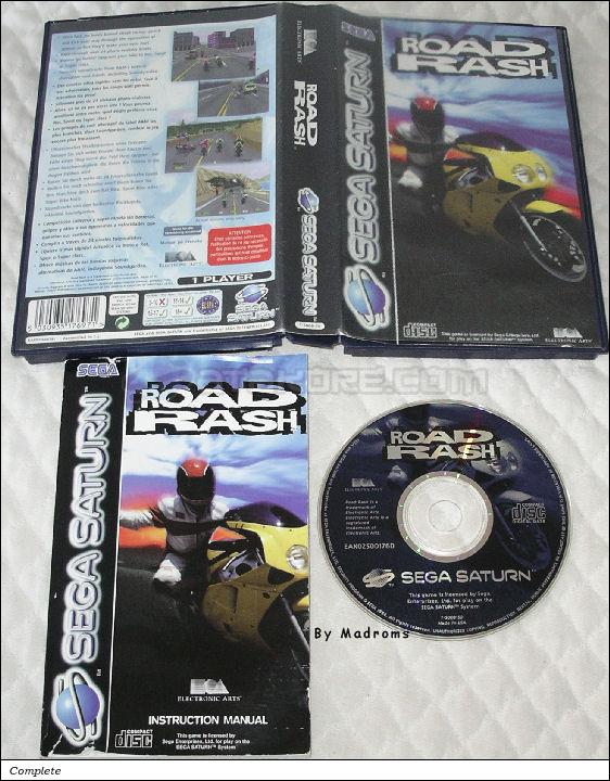 Sega Saturn Game - Road Rash (Europe) [T-5008H-50] - Picture #1