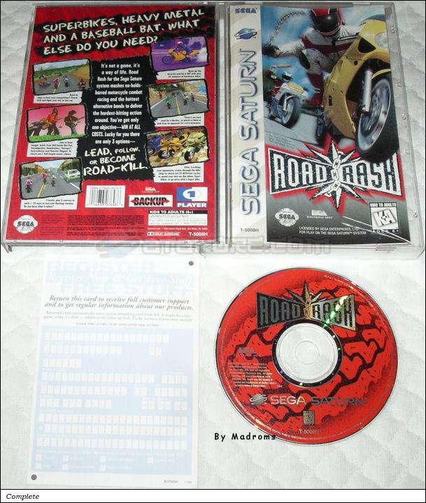 Sega Saturn Game - Road Rash (United States of America) [T-5008H] - Picture #1