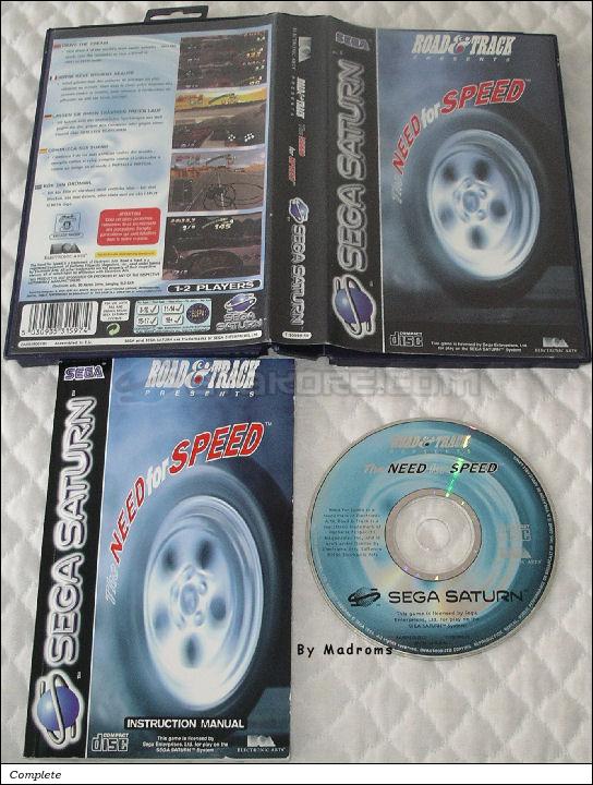 Sega Saturn Game - Road & Track Presents The Need For Speed (Europe) [T-5009H-50] - Picture #1