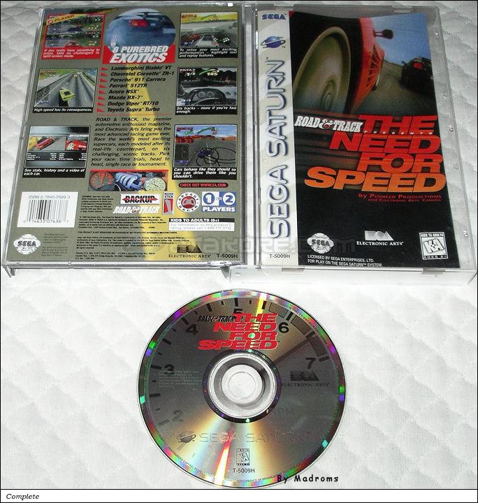 Sega Saturn Game - Road & Track Presents The Need For Speed (United States of America) [T-5009H] - Picture #1