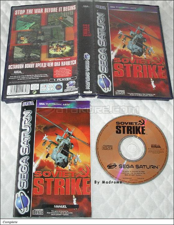 Sega Saturn Game - Soviet Strike (Europe - France) [T-5013H-09] - Picture #1