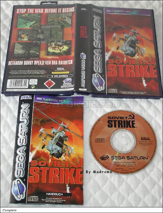 Sega Saturn Game - Soviet Strike (Europe - Germany) [T-5013H-18] - Picture #1