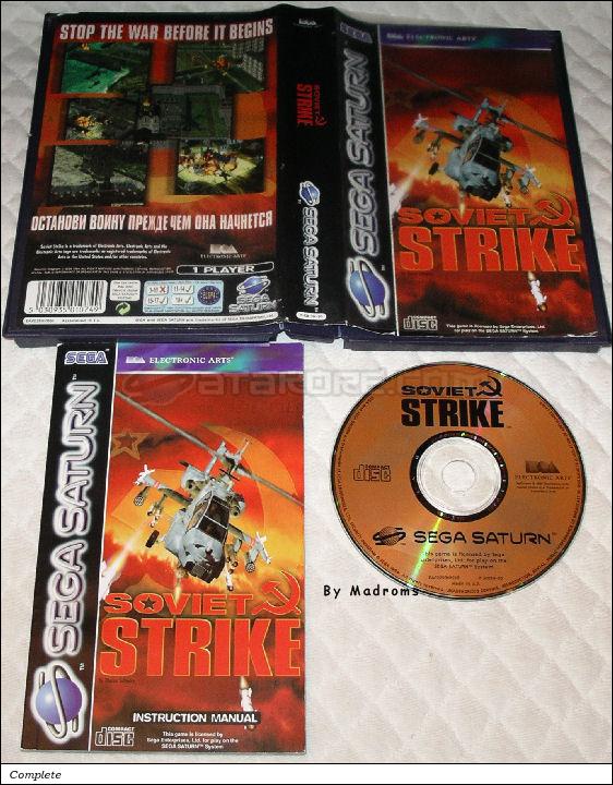 Sega Saturn Game - Soviet Strike (Europe - United Kingdom) [T-5013H-50] - Picture #1