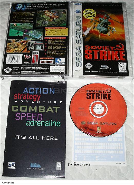 Sega Saturn Game - Soviet Strike (United States of America) [T-5013H] - Picture #1