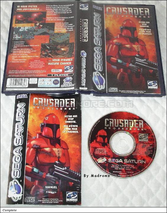 Sega Saturn Game - Crusader No Remorse (Europe - France) [T-5014H-09] - Picture #1