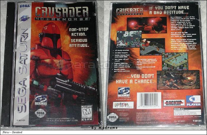 Sega Saturn Game - Crusader No Remorse (United States of America) [T-5014H] - Picture #1