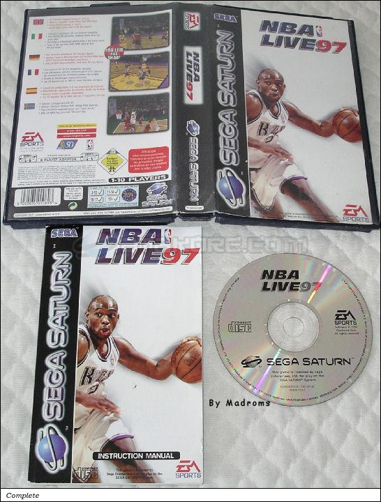 Sega Saturn Game - NBA Live 97 (Europe) [T-5015H-50] - Picture #1