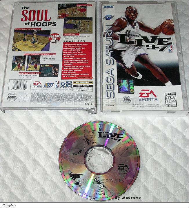 Sega Saturn Game - NBA Live 97 (United States of America) [T-5015H] - Picture #1