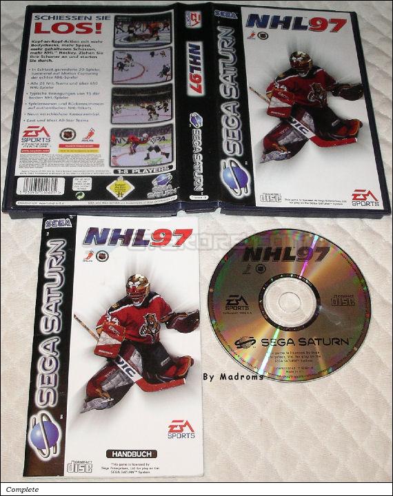 Sega Saturn Game - NHL 97 (Europe - Germany) [T-5016H-18] - Picture #1