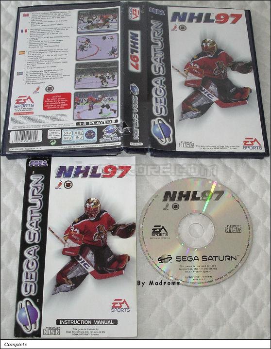 Sega Saturn Game - NHL 97 (Europe - United Kingdom / France) [T-5016H-50] - Picture #1