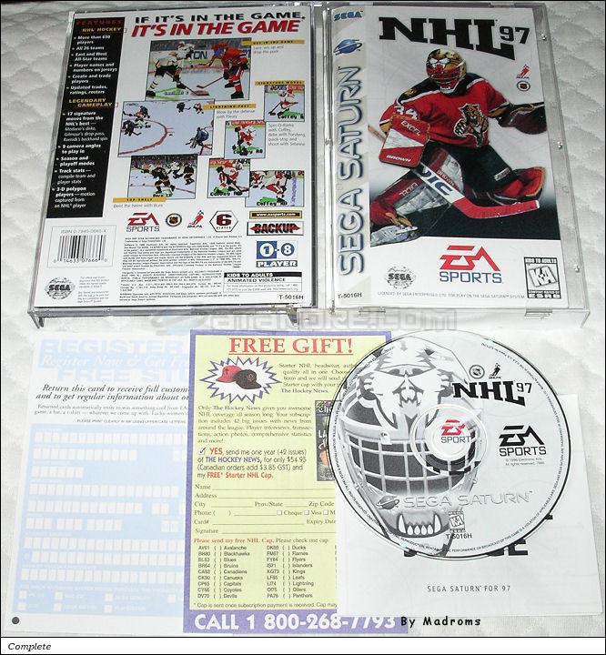 Sega Saturn Game - NHL 97 (United States of America) [T-5016H] - Picture #1