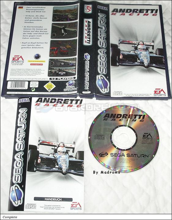 Sega Saturn Game - Andretti Racing (Europe - Germany) [T-5020H-18] - Picture #1