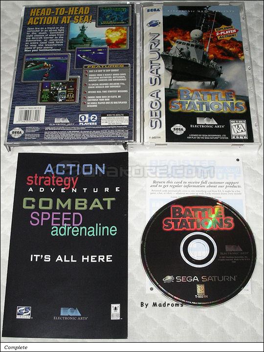 Sega Saturn Game - Battle Stations (United States of America) [T-5021H] - Picture #1