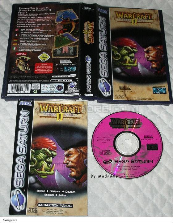 Sega Saturn Game - Warcraft II - The Dark Saga (Europe) [T-5023H-50] - Picture #1