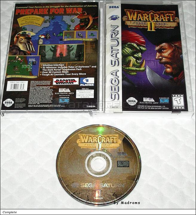 Sega Saturn Game - Warcraft II - The Dark Saga (United States of America) [T-5023H] - Picture #1