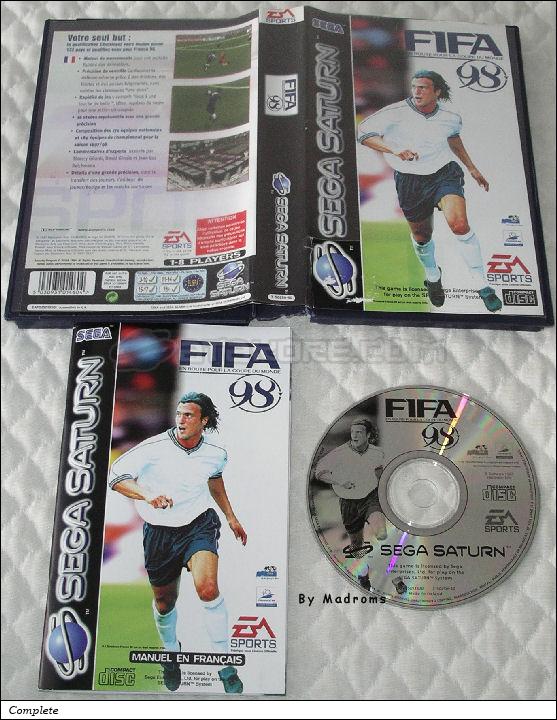 Sega Saturn Game - FIFA En Route pour la Coupe du Monde 98 (Europe - France) [T-5025H-50 (EAF)] - Picture #1