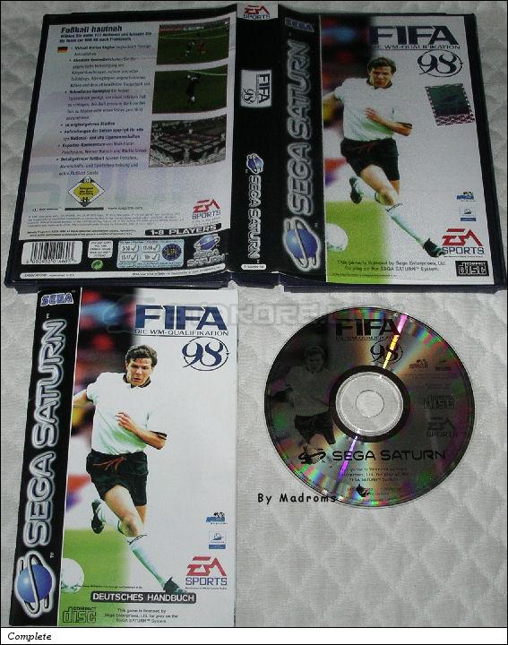 Sega Saturn Game - FIFA Die WM-Qualifikation 98 (Europe - Germany) [T-5025H-50 (EAG)] - Picture #1