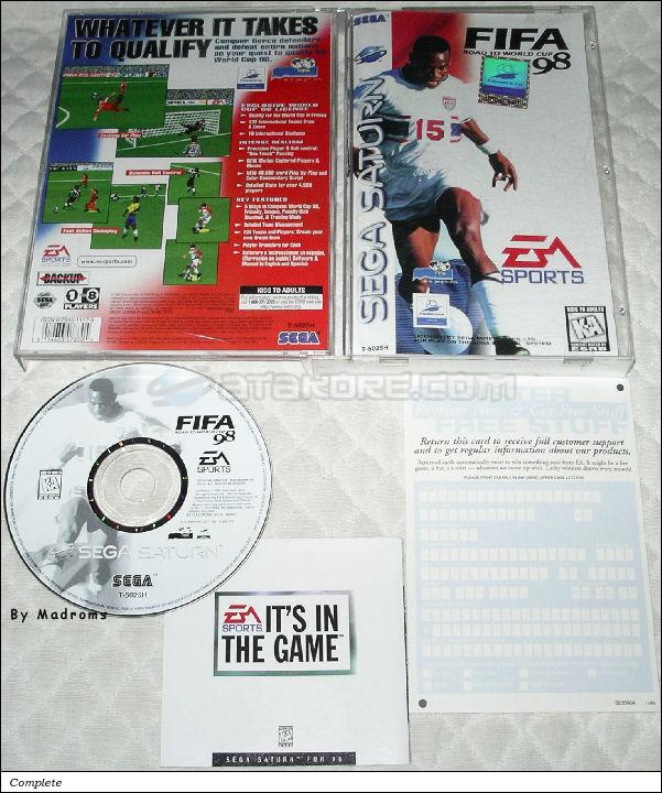 Sega Saturn Game - FIFA Road to World Cup 98 (United States of America) [T-5025H] - Picture #1