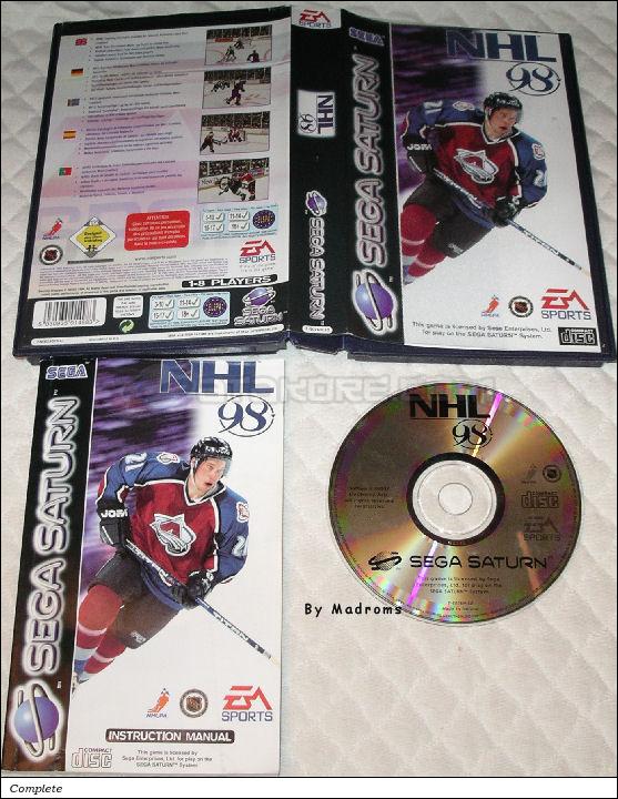 Sega Saturn Game - NHL 98 (Europe) [T-5026H-50] - Picture #1