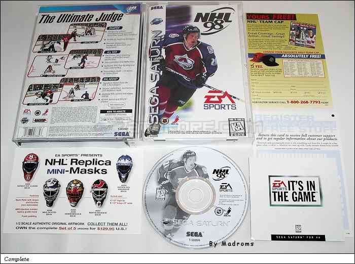 Sega Saturn Game - NHL 98 (United States of America) [T-5026H] - Picture #1