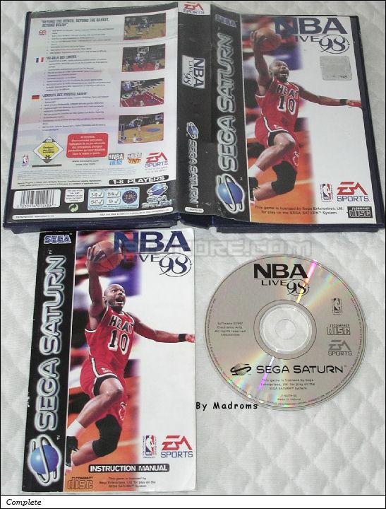 Sega Saturn Game - NBA Live 98 (Europe) [T-5027H-50 (EAY)] - Picture #1